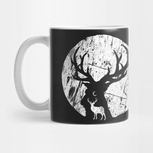 Deer at night Mug